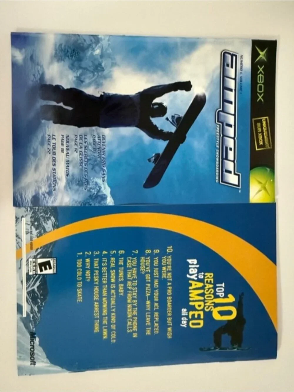 Xbox amped freestyle
